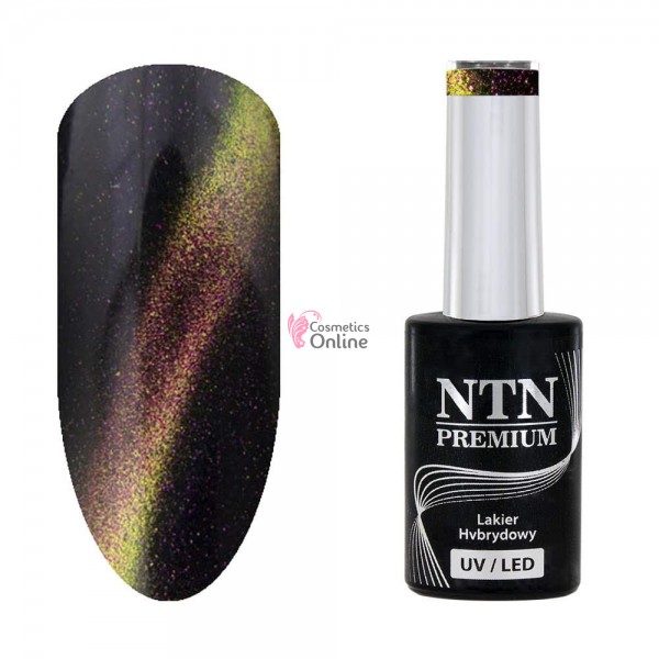 Oja Semi Premium Magnetic Cat Eye 6D UV NTN 217 Shinning Green-Red de 5 ml